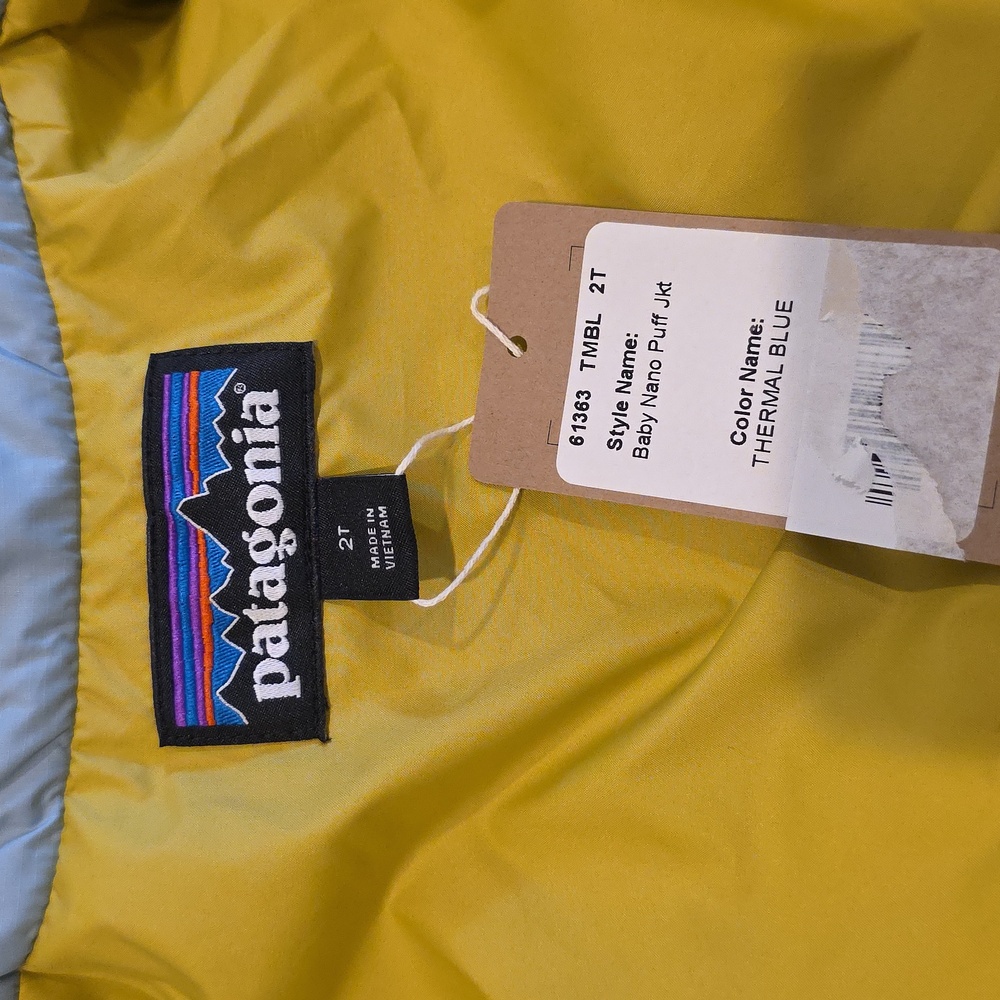 NWT, Patagonia Baby Nano Puff Jacket - Picture 4 of 6